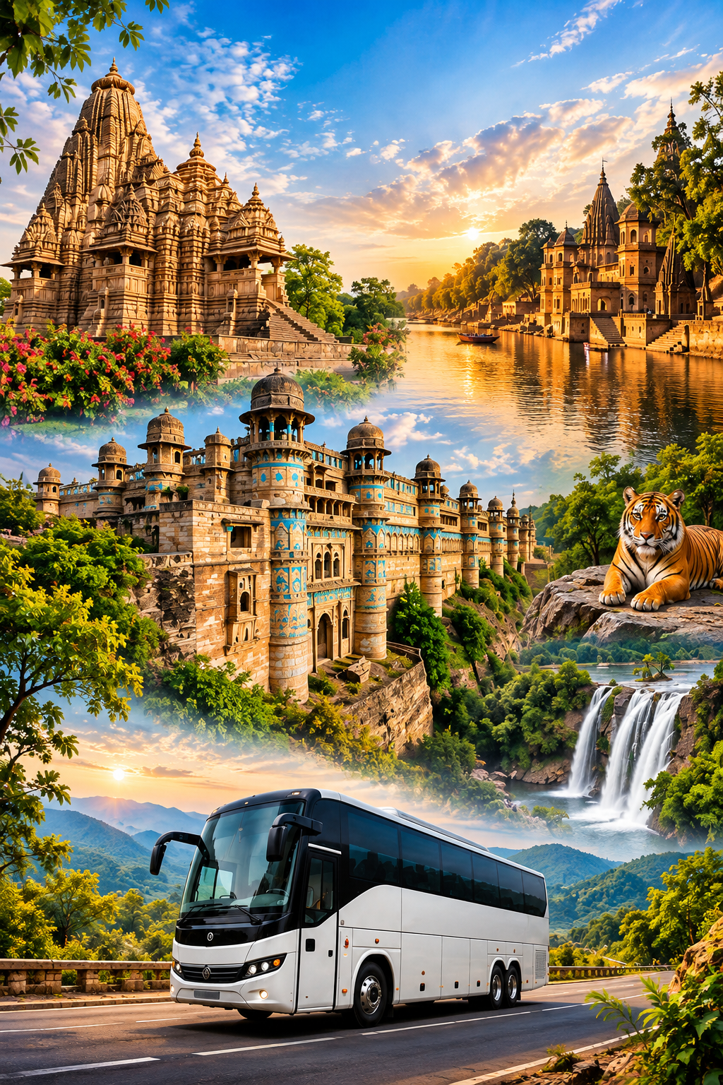 Gwalior Fort, seat of Gwalior Travel House's home city